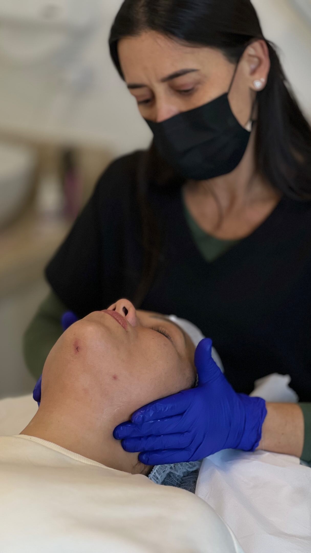 Drenagem e laserterapia no pós-operatório